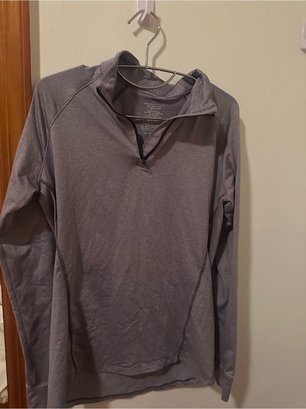 Women's Quarter-Zip Performance Sweatshirt - Gray